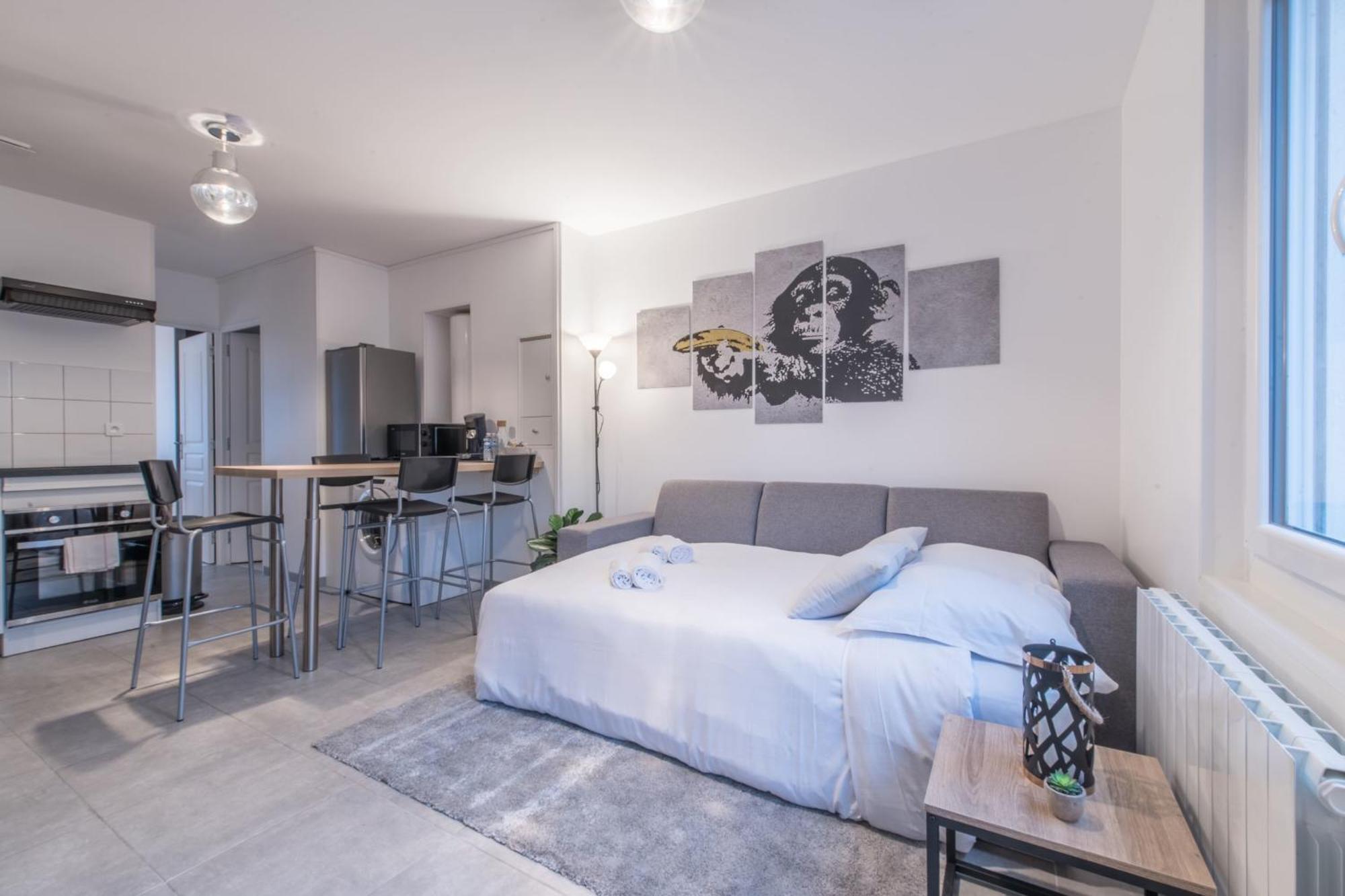 Apartmán L'Urbain - 600M Gare - Parking Saint-Nazaire  Exteriér fotografie