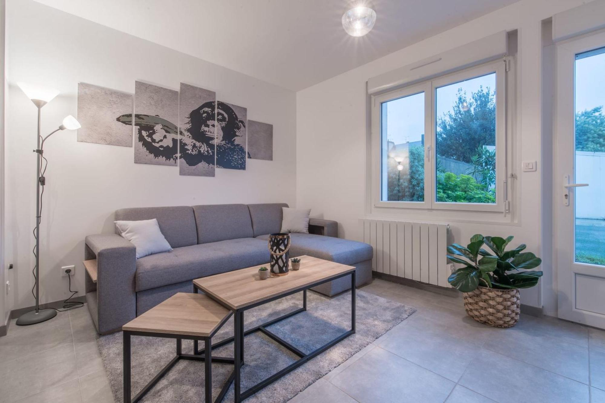 Apartmán L'Urbain - 600M Gare - Parking Saint-Nazaire  Exteriér fotografie