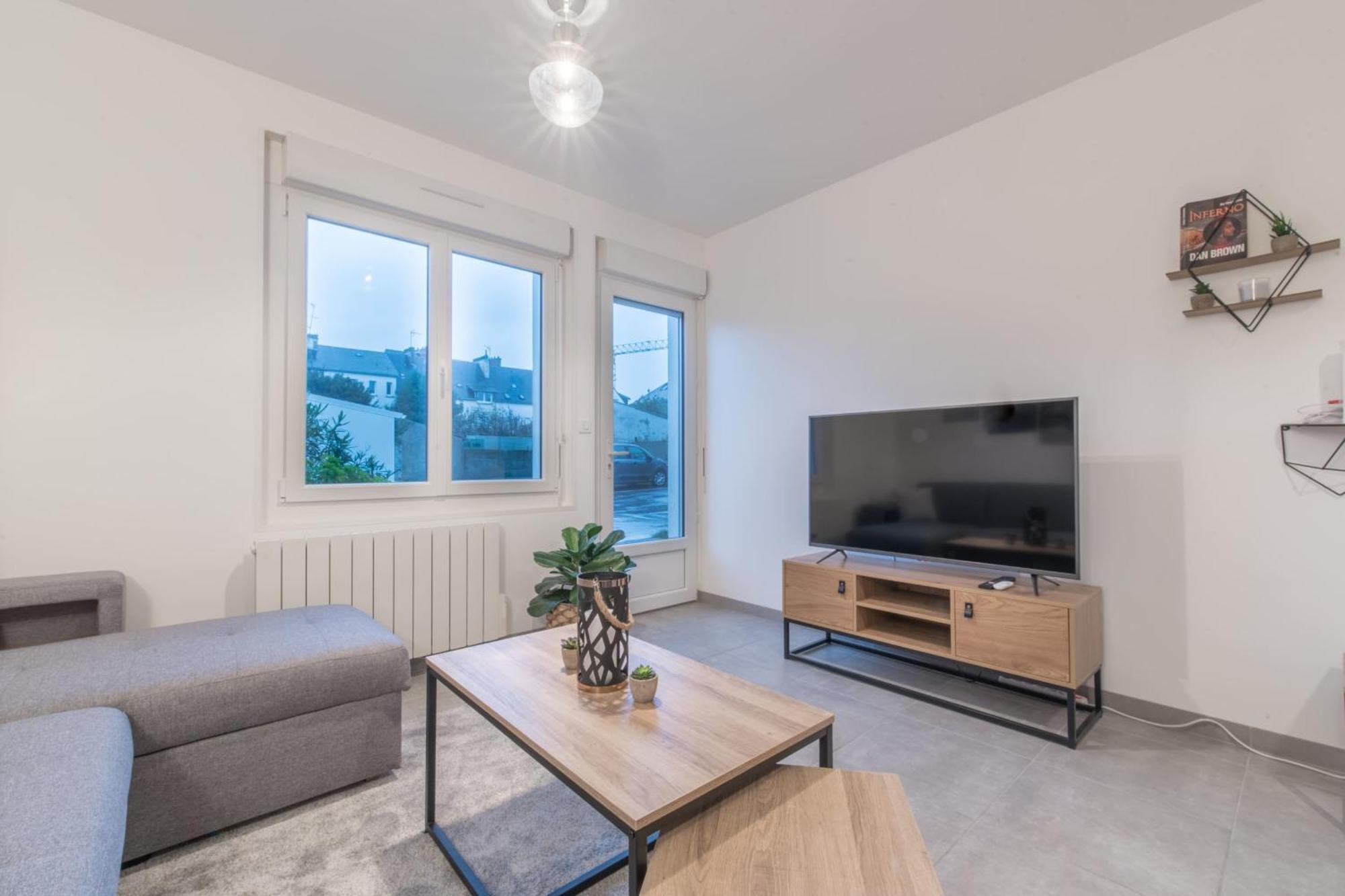 Apartmán L'Urbain - 600M Gare - Parking Saint-Nazaire  Exteriér fotografie